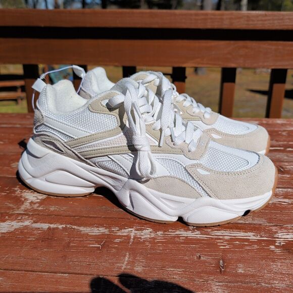 Reebok Mens Royal Charge AR30246M White Running Shoes Sneakers Size 10.5 Chunky - Picture 2 of 9